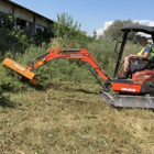 Destroçador Martelos DELEKS® 100 CM p/ Mini Escavadora 